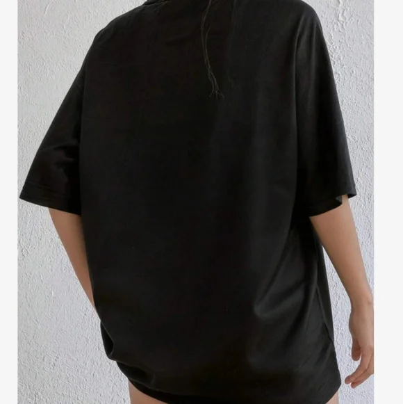 Autism Awareness "I Am His Voice, He Is My Heart" Graphic Tee - Black - Picture 2 of 3